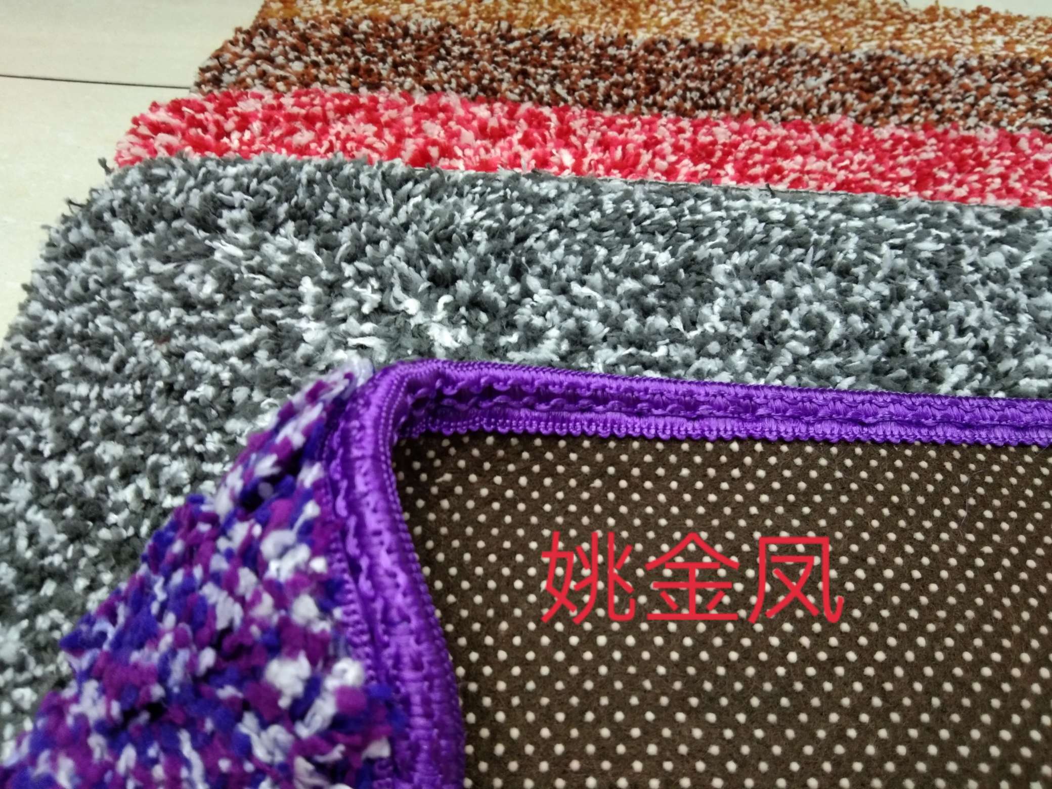 Snowflake Velvet Absorbent Mat Cleaning Mat Pvc Cut Pile Carpet Pet Carpet Cotton Blanket Any Size Application Scenario