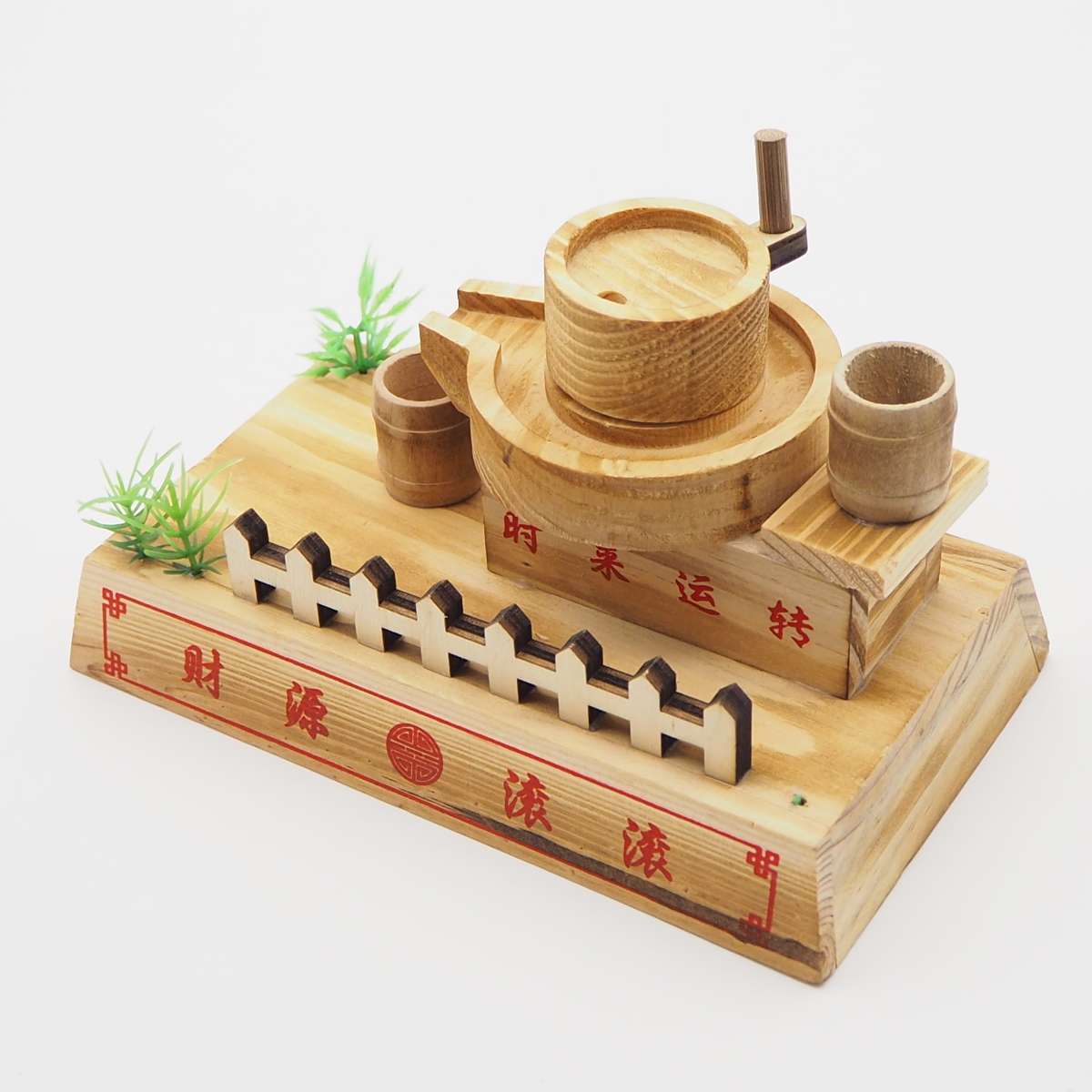 The origin of wooden craft toys is revolving Specification image