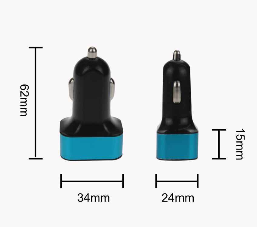 بائع شاحنة معدنية مربعة مستعملة لشاحن بضائع من سبائك الألومنيوم 3USB undefined
