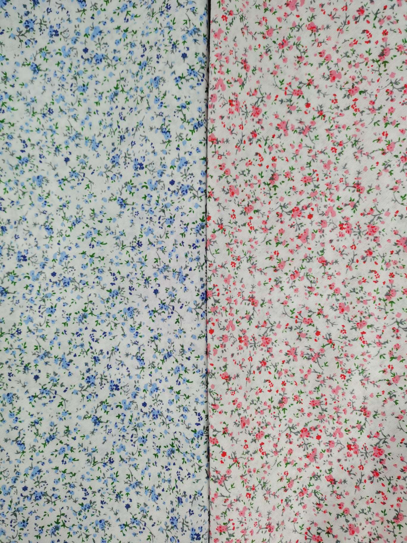 Frosted Small Floral Fabric In Stock