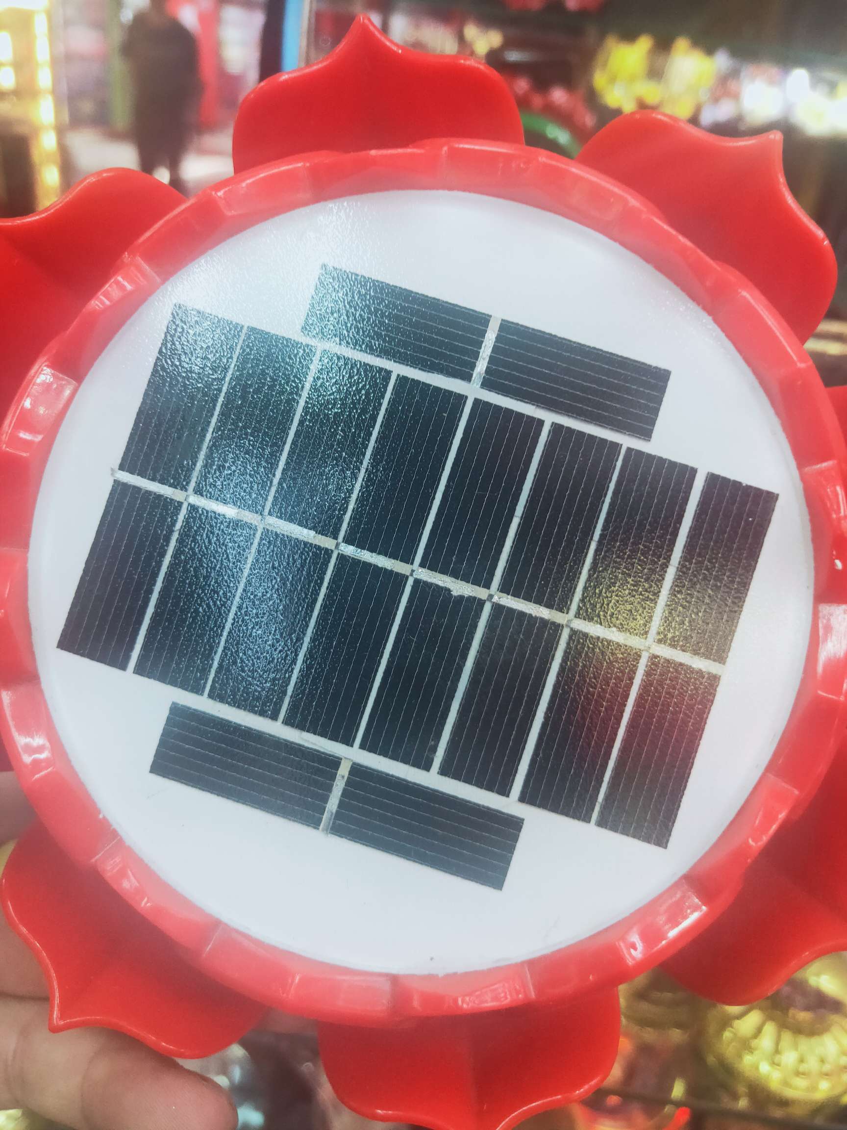Solar-powered Buddhist machine