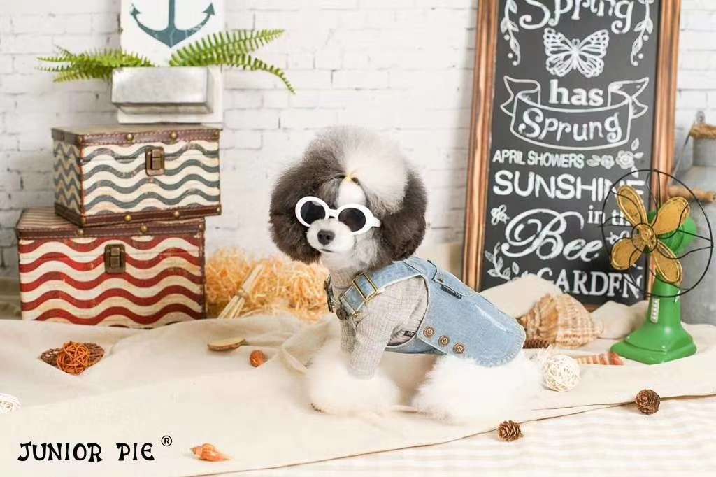 【JUNIOR PIE】2020新款首发🎊  🎊 🎊 
   牛仔背带裙
经典的牛仔系列，全棉牛仔面料，水洗磨毛工