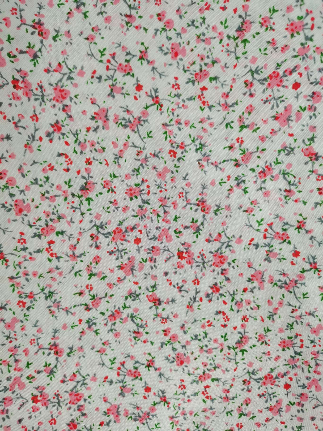 Frosted Small Floral Fabric In Stock details Picture