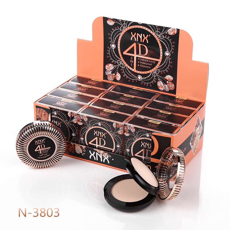 N-3803 XNX 4D two-in-one Powder compact