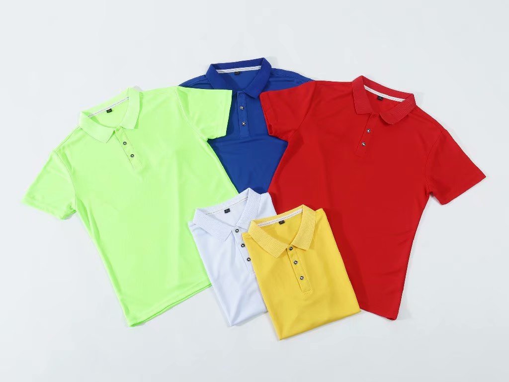 Custom sport quick-drying short-sleeved lapel advertising shirt quick-drying moisture-wicking POLO shirt event T-shirt printed https:// details Picture