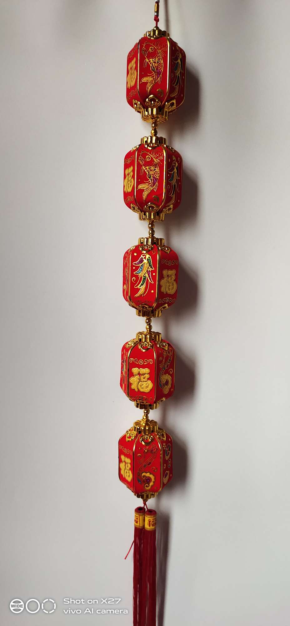 2021 New style factory direct sales wholesale best-selling Chinese knot hanging hexagonal Lantern hanging