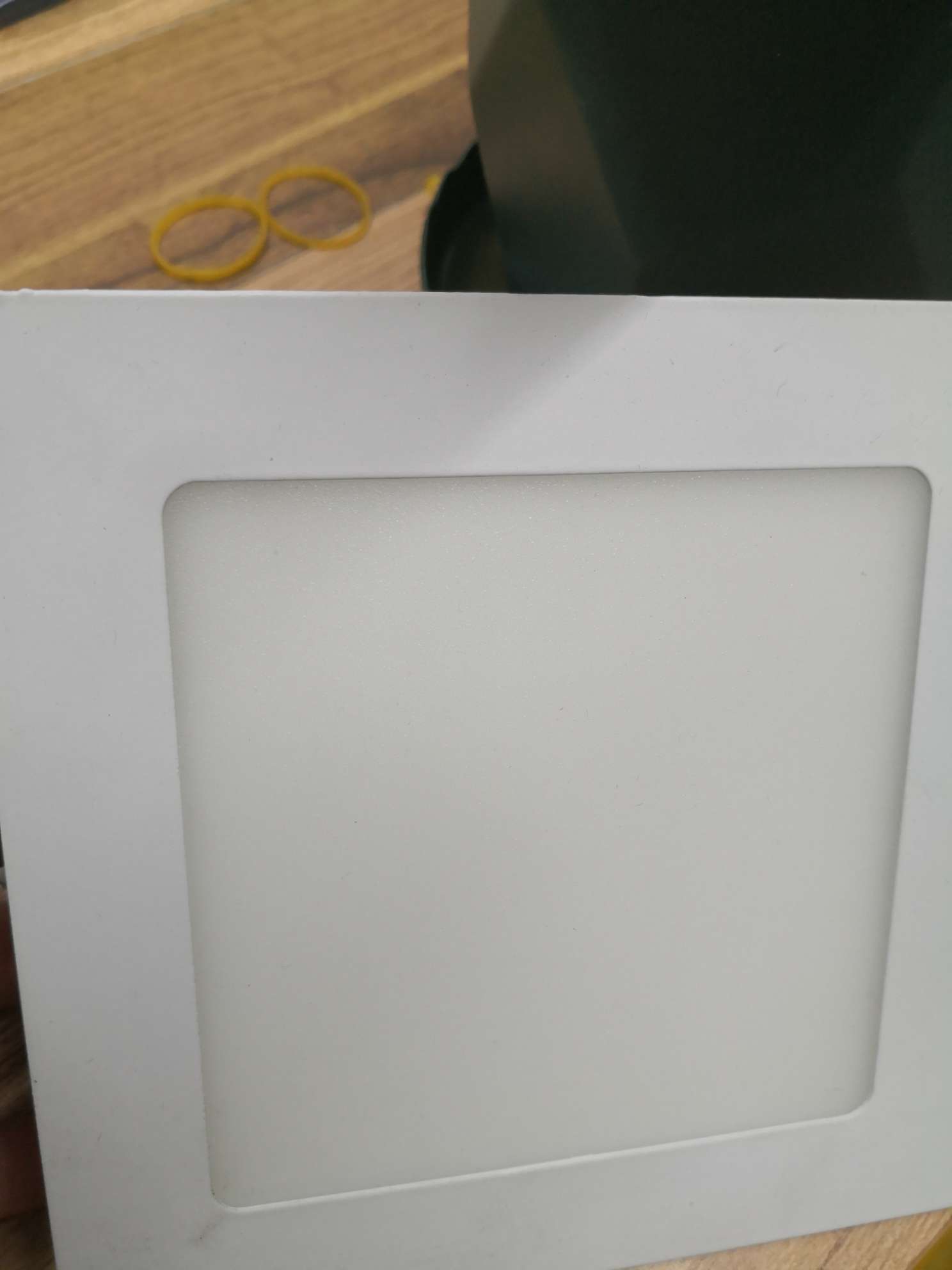 LED压铸铝方明装，6w一100V一265V，外径100x100产品图