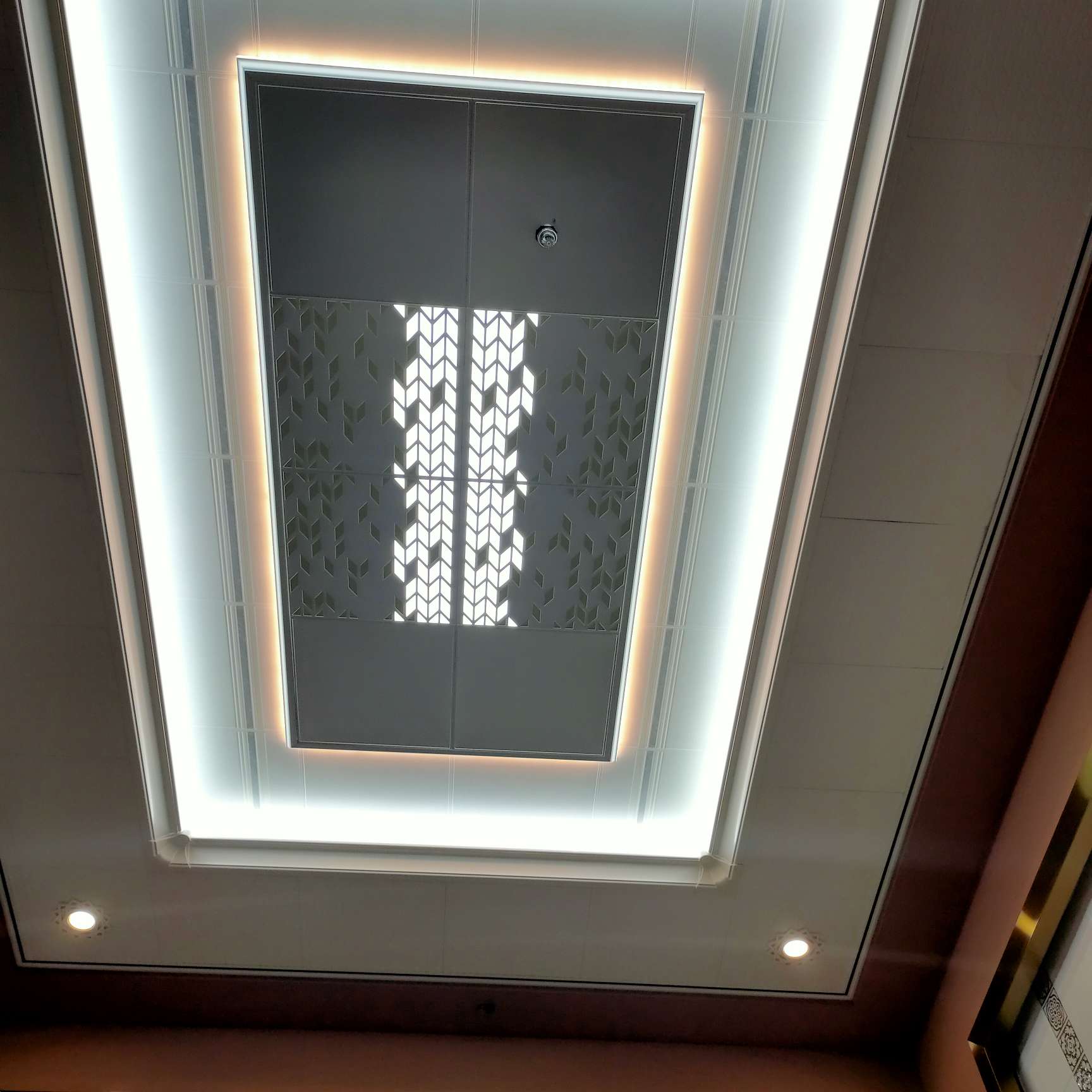 Pentium Deconstructs the full roof with an 800-square-meter ceiling