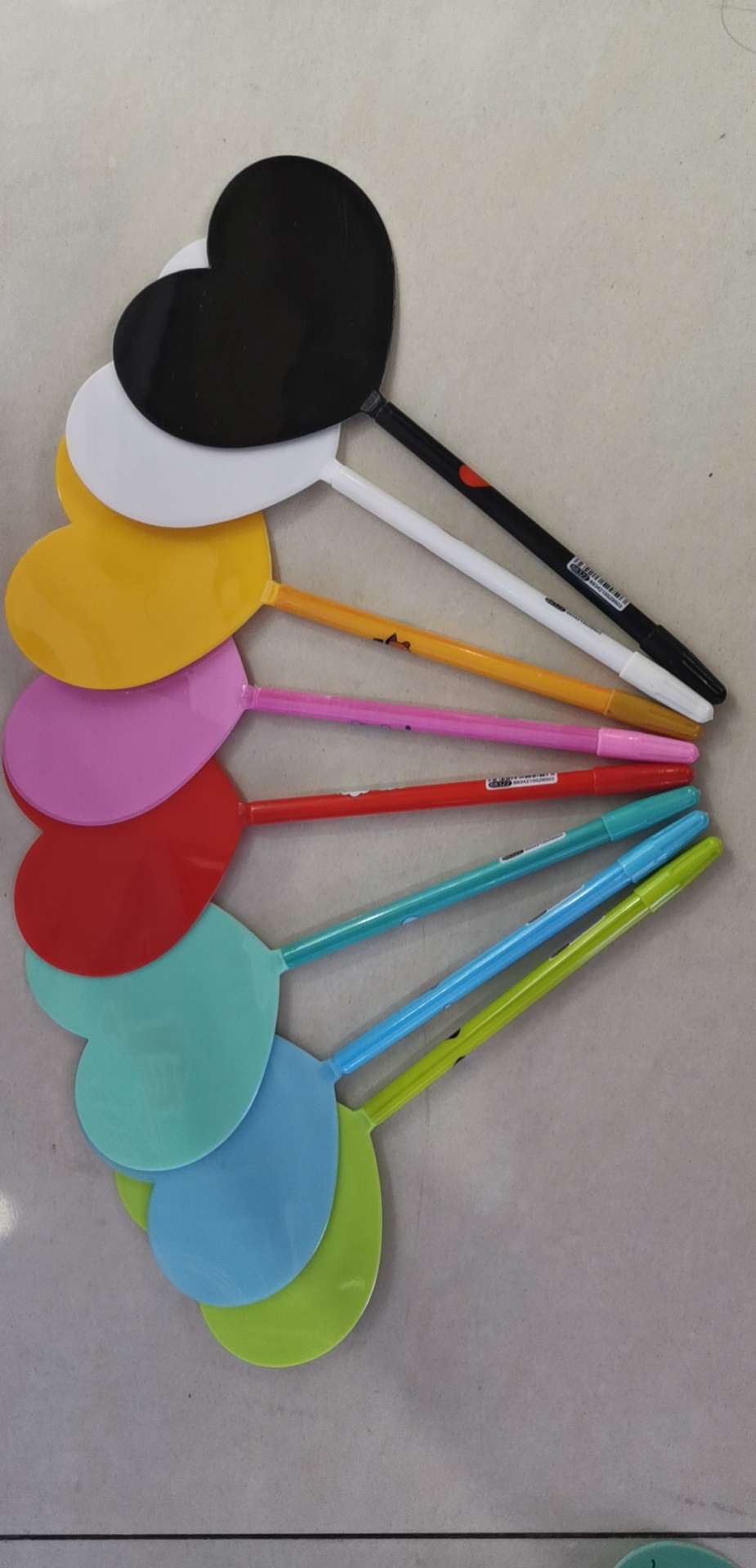 Fan-shaped gel pen, advertising pen Specification image