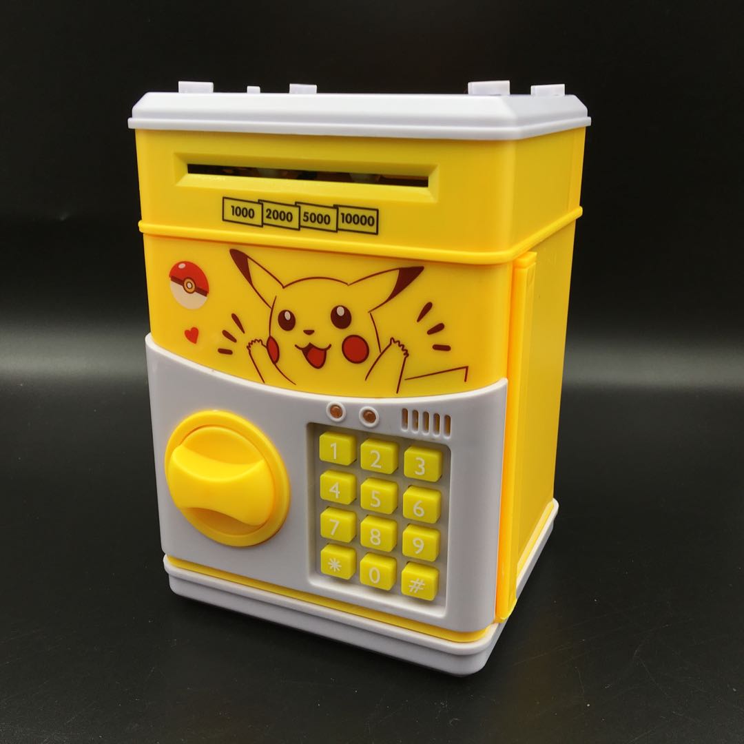 Piggy bank Children's password box Network can deposit and withdraw money, only in, no out, large-capacity cartoon piggy bank Application Scenario