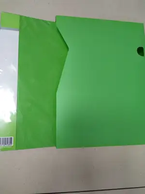 Office booklet BL80A with a box folder thumbnail
