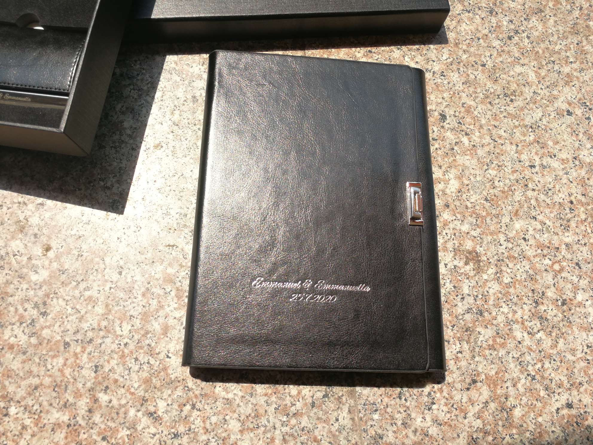 Caja de tarjetas juego llavero regalo metal bolígrafo de firma bolígrafo de perla bolígrafo de regalo titular de nombre notebook set de regalo undefined