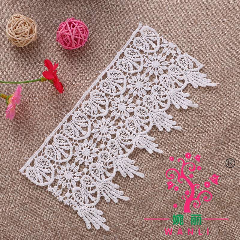Wanli Lace Water-Soluble Cotton Thread Lace 01