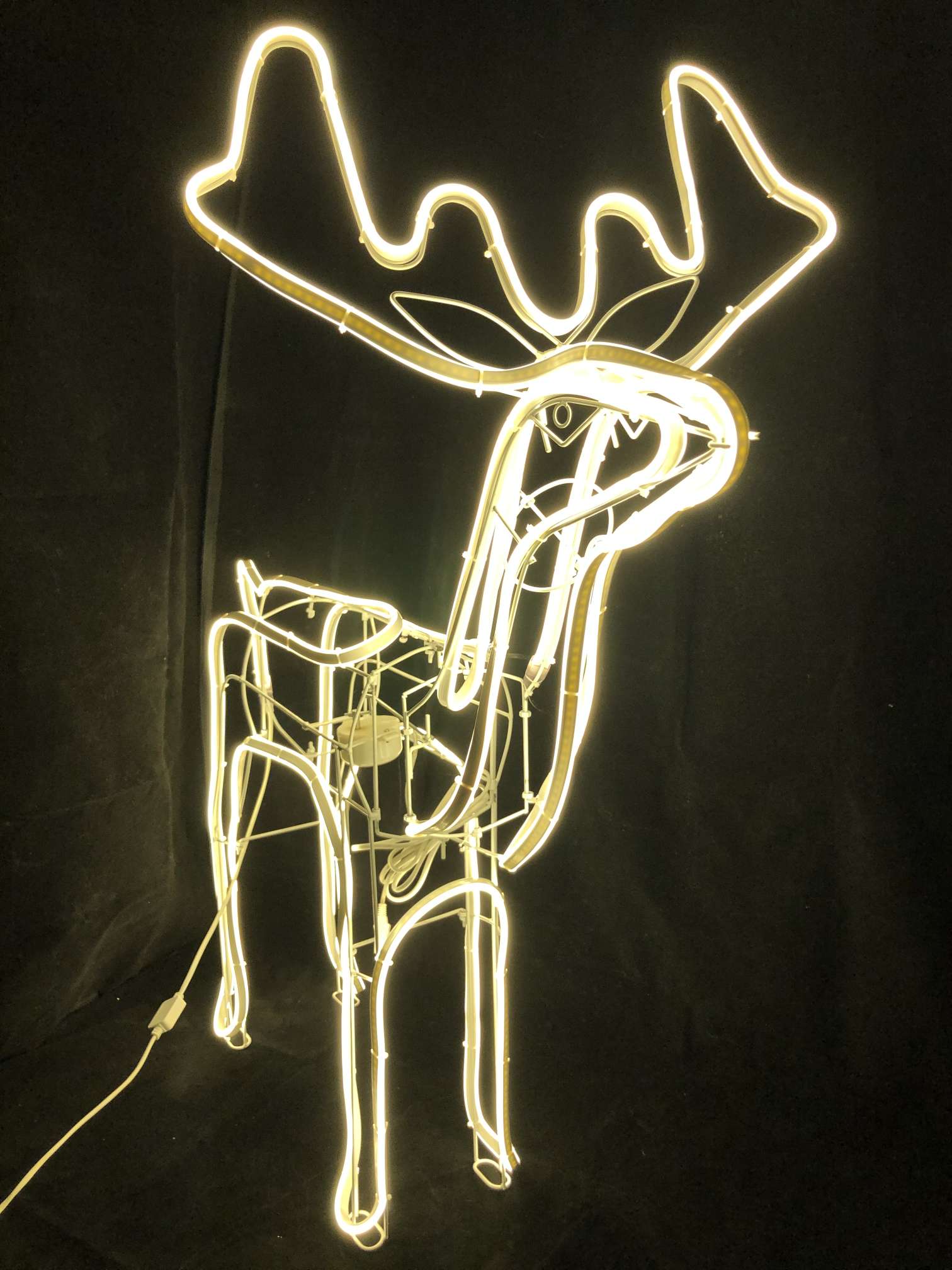 SMD Christmas lights shake head deer warm white thumbnail