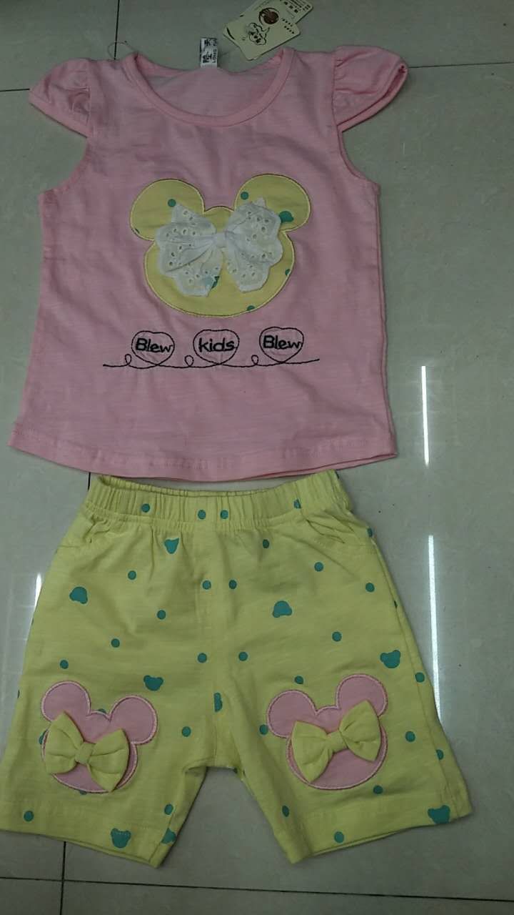 无袖背心睡衣女童夏季棉质宽松青少年卡通可外穿韩版薄款家居服套装