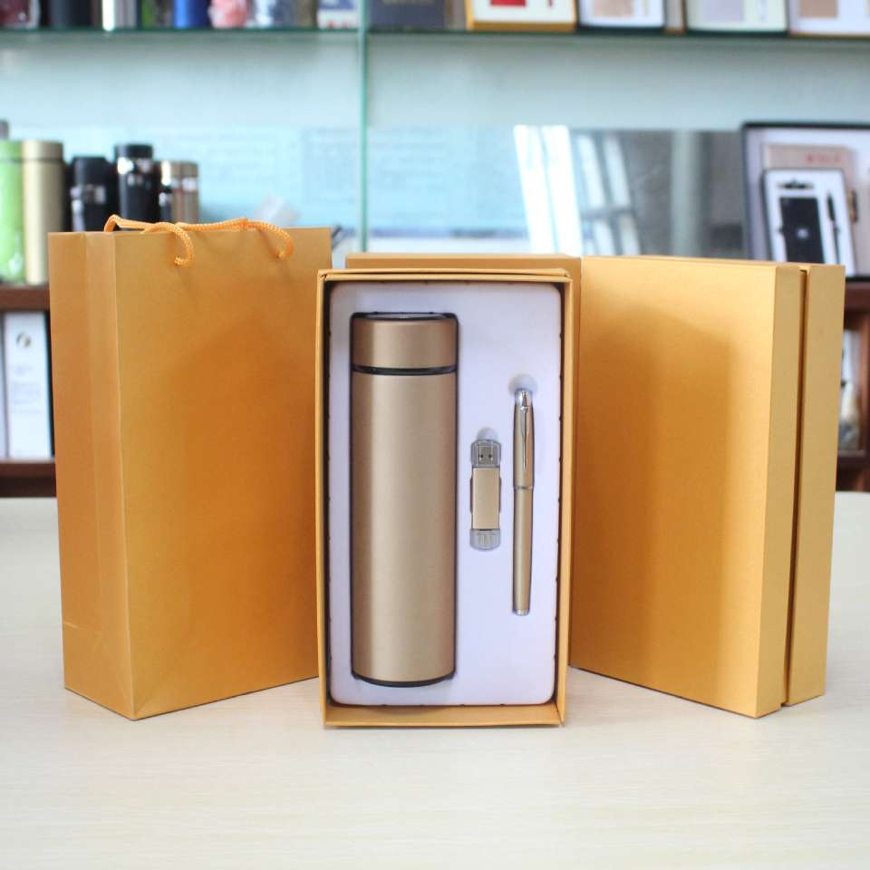 笔记本套装 充电宝套装 木质签字笔套装  U盘礼品套装详情图2