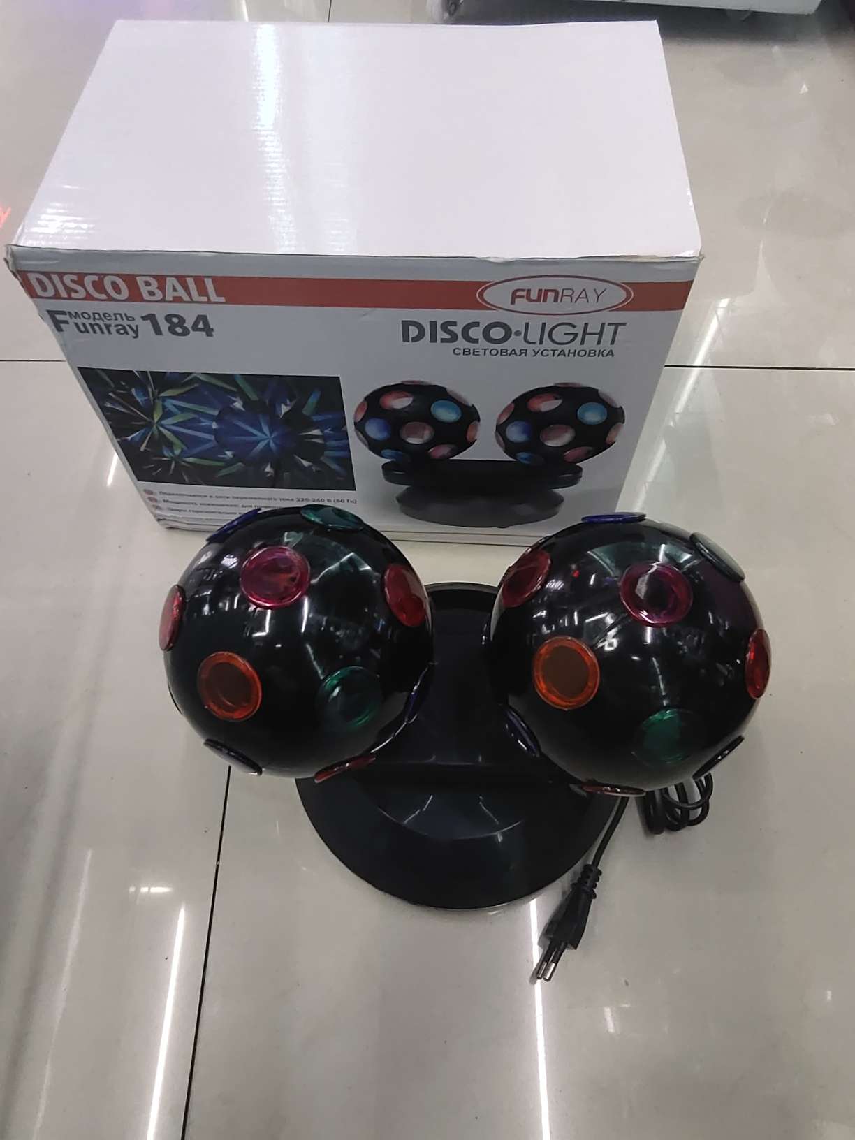双球摇头灯产品图