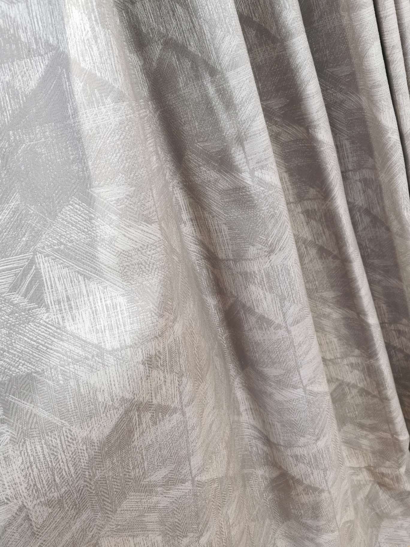 High-end and high-precision jacquard light luxury style living room curtain fabric undefined