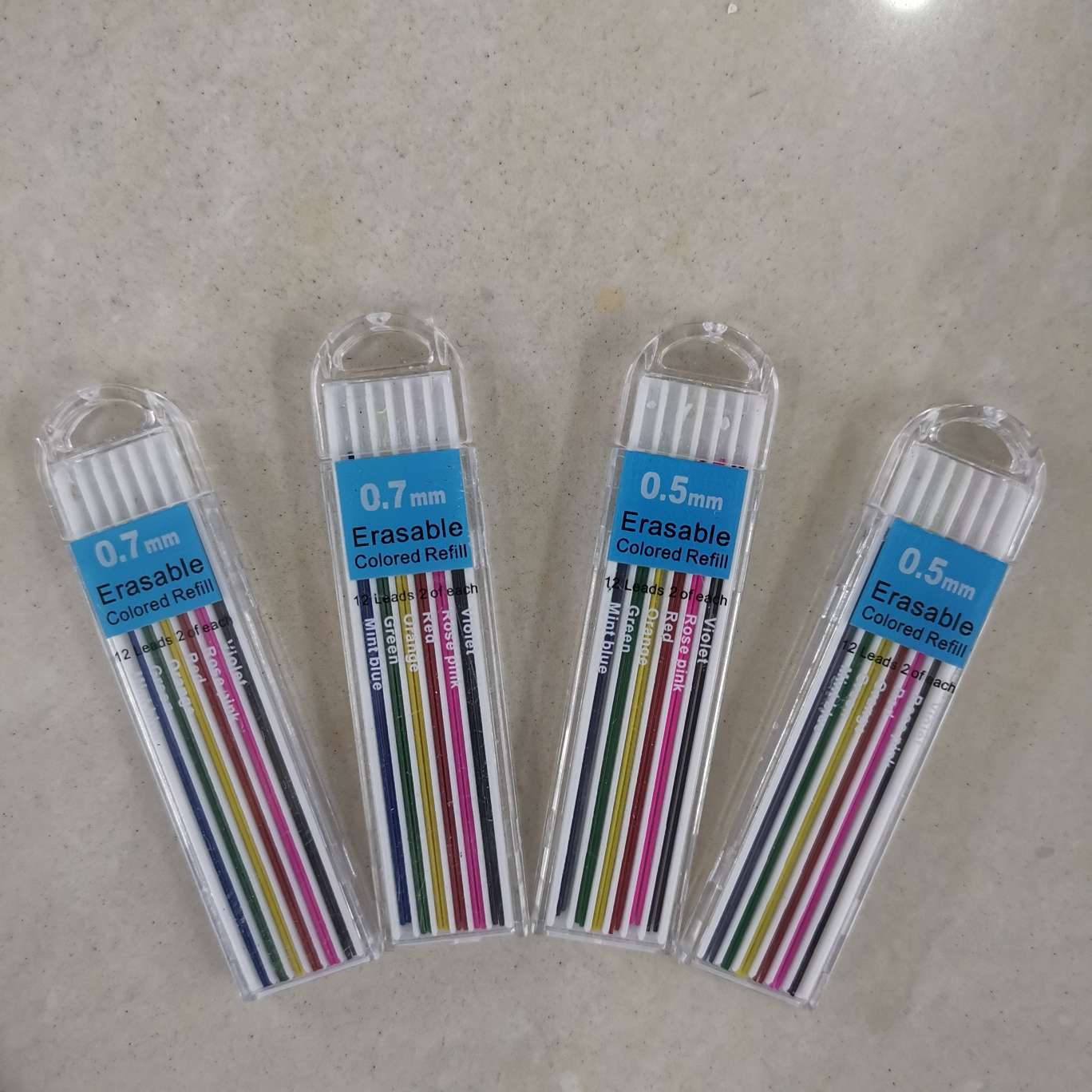 Pencil lead, colored lead, 6-color lead Item Picture