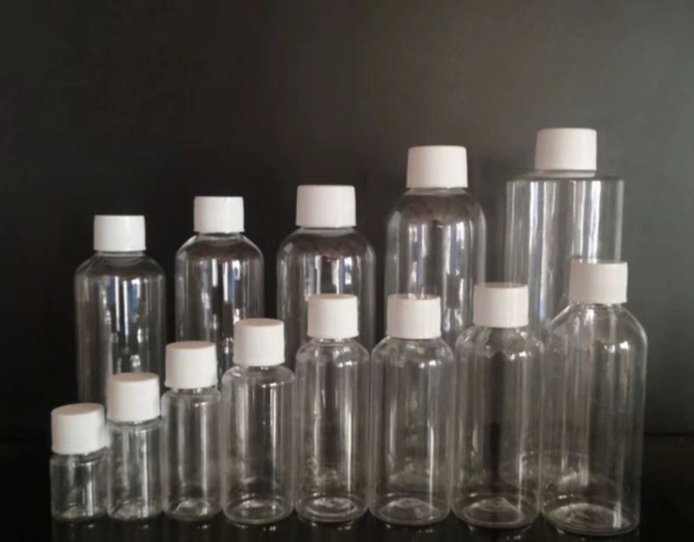 Plastic bottles of all sizes