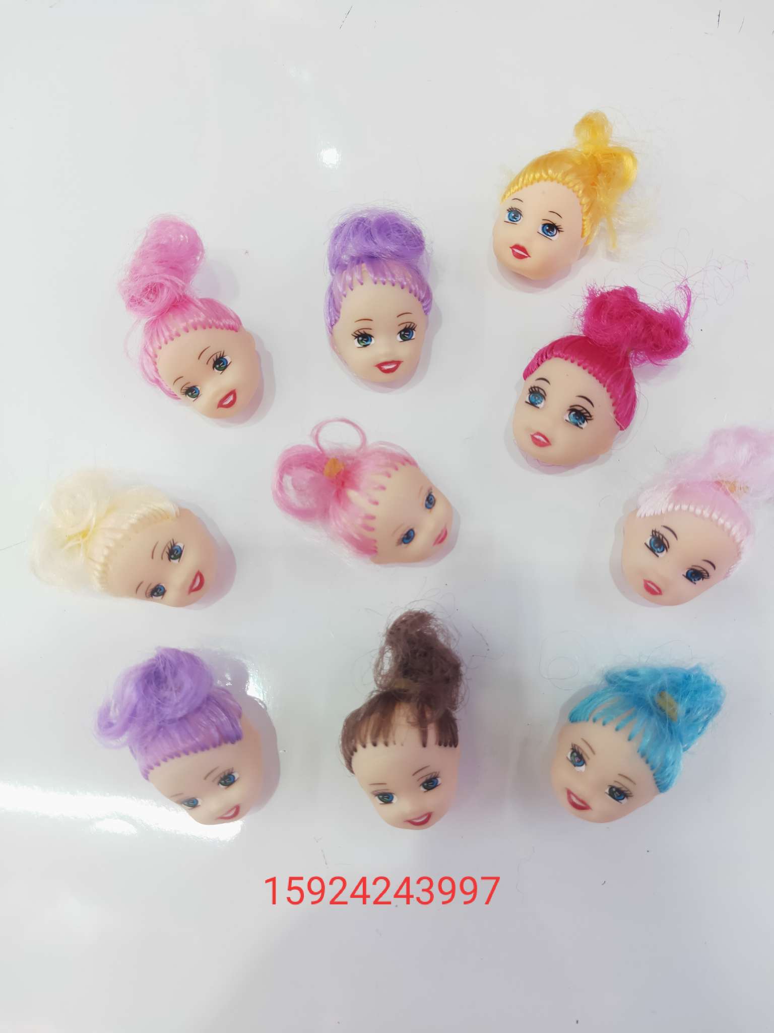 Kelly single doll Head full figure