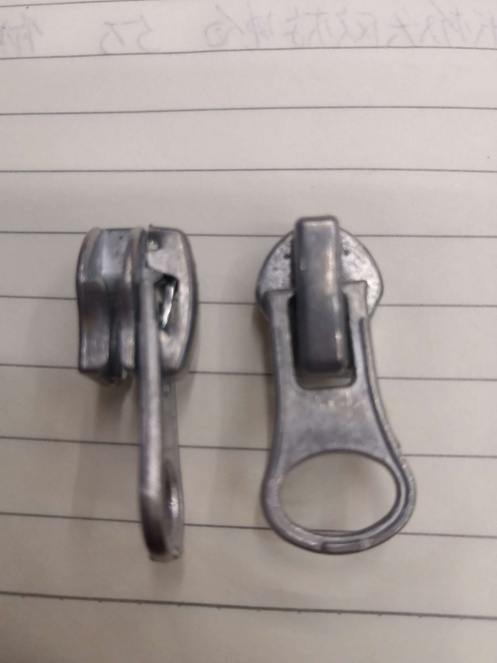 Rough finish of no. 8 nylon inverted pull-down sheet details Picture