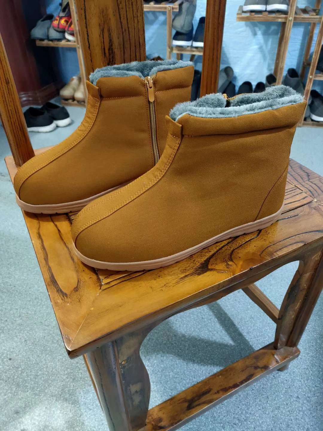 Medium cotton shoes Application Scenario