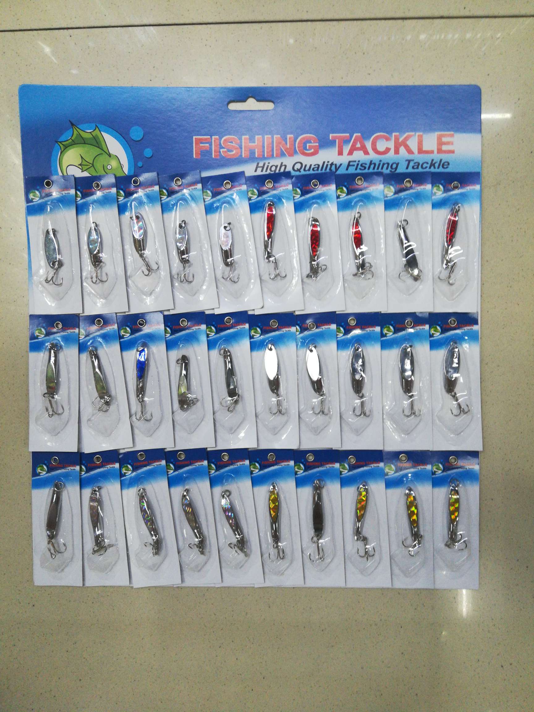 Diagonal Cut Fish Plastic Bait details Picture