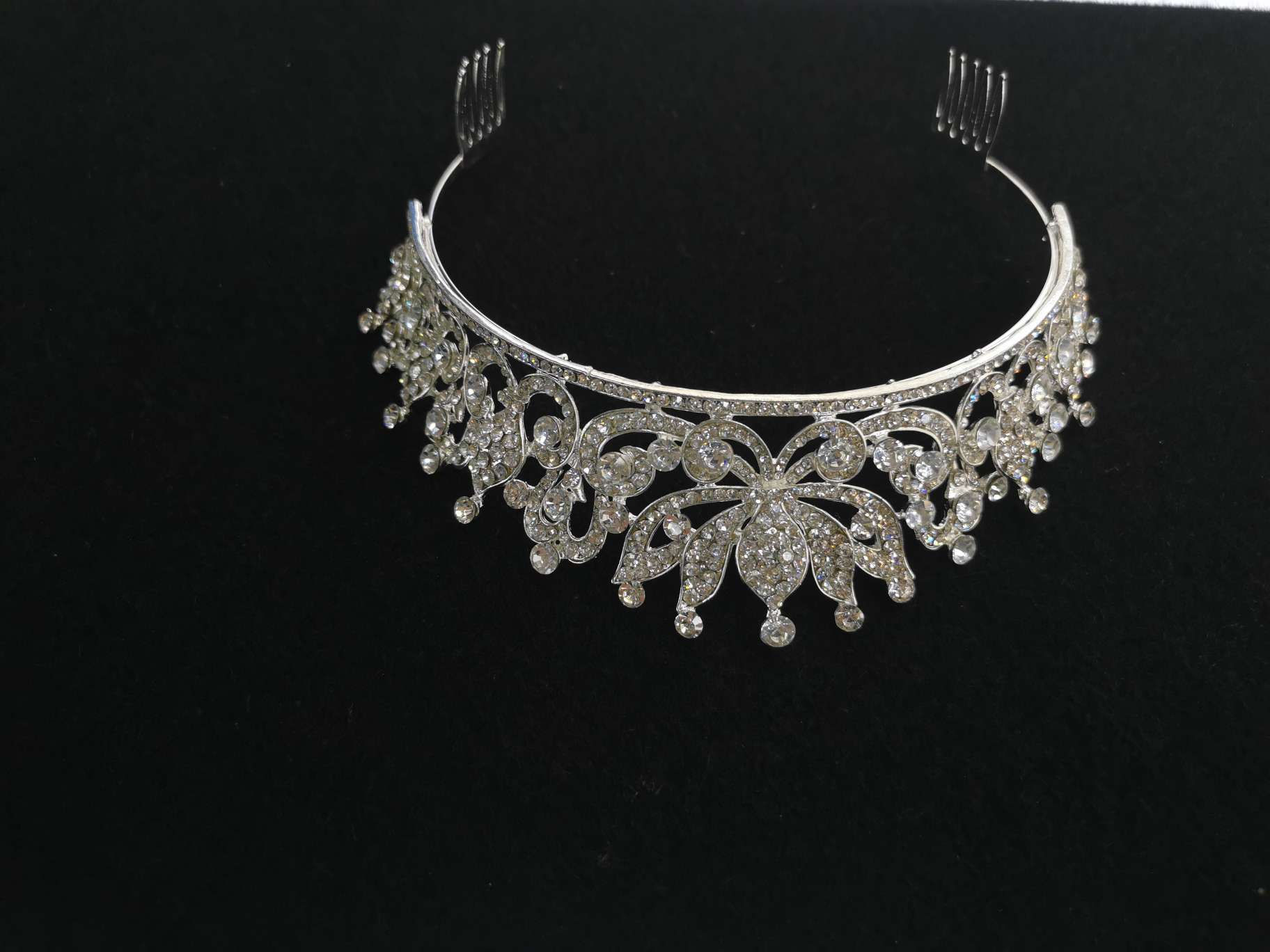 Luxurious atmosphere princess Korean delicate bride crown headdress wedding dress dress accessories crown