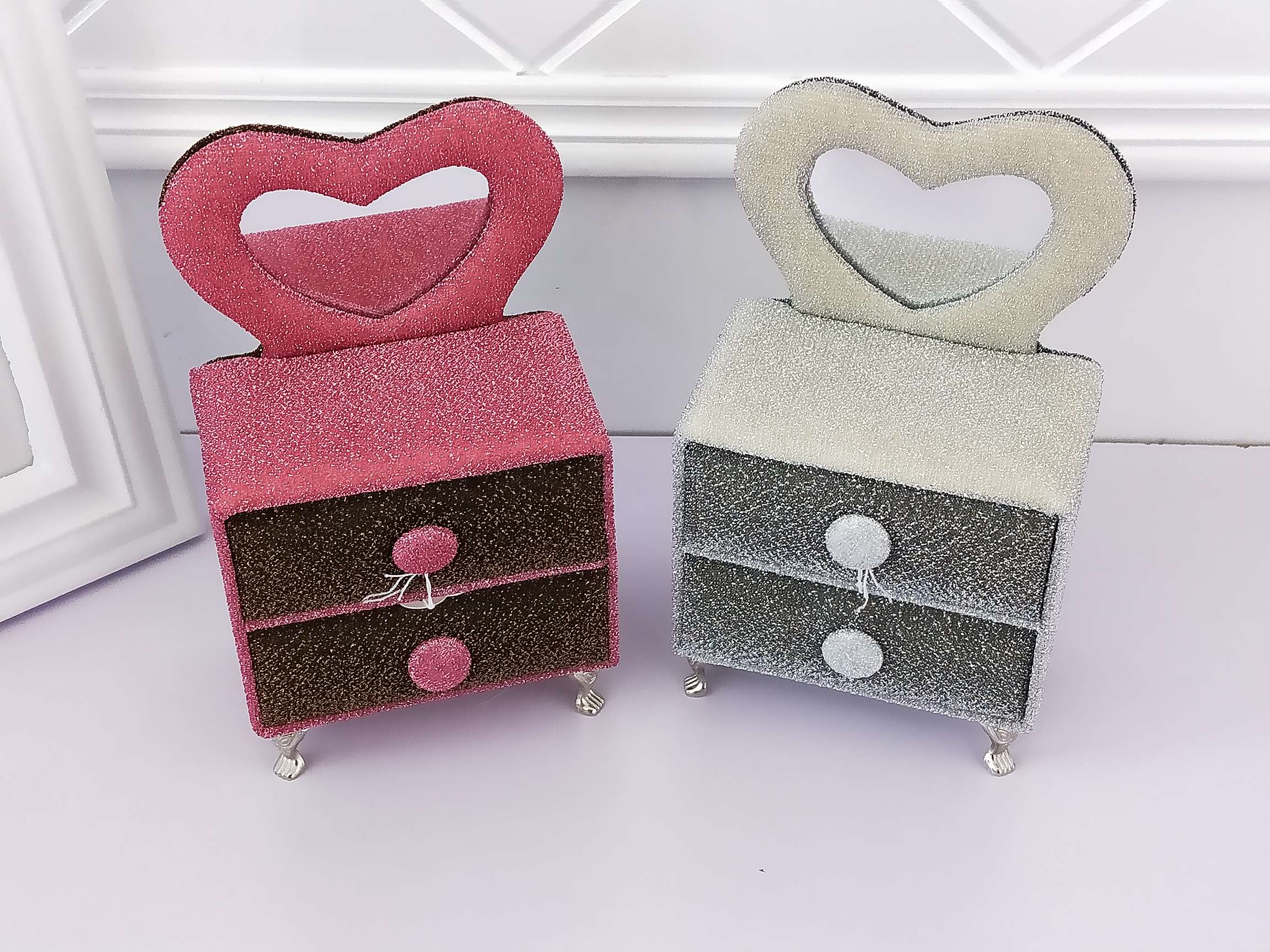 Jinqi sofa, jewelry box, Ring, stud, necklace, accessory storage box, figurine, Soldier Figure, toy X74-391/392