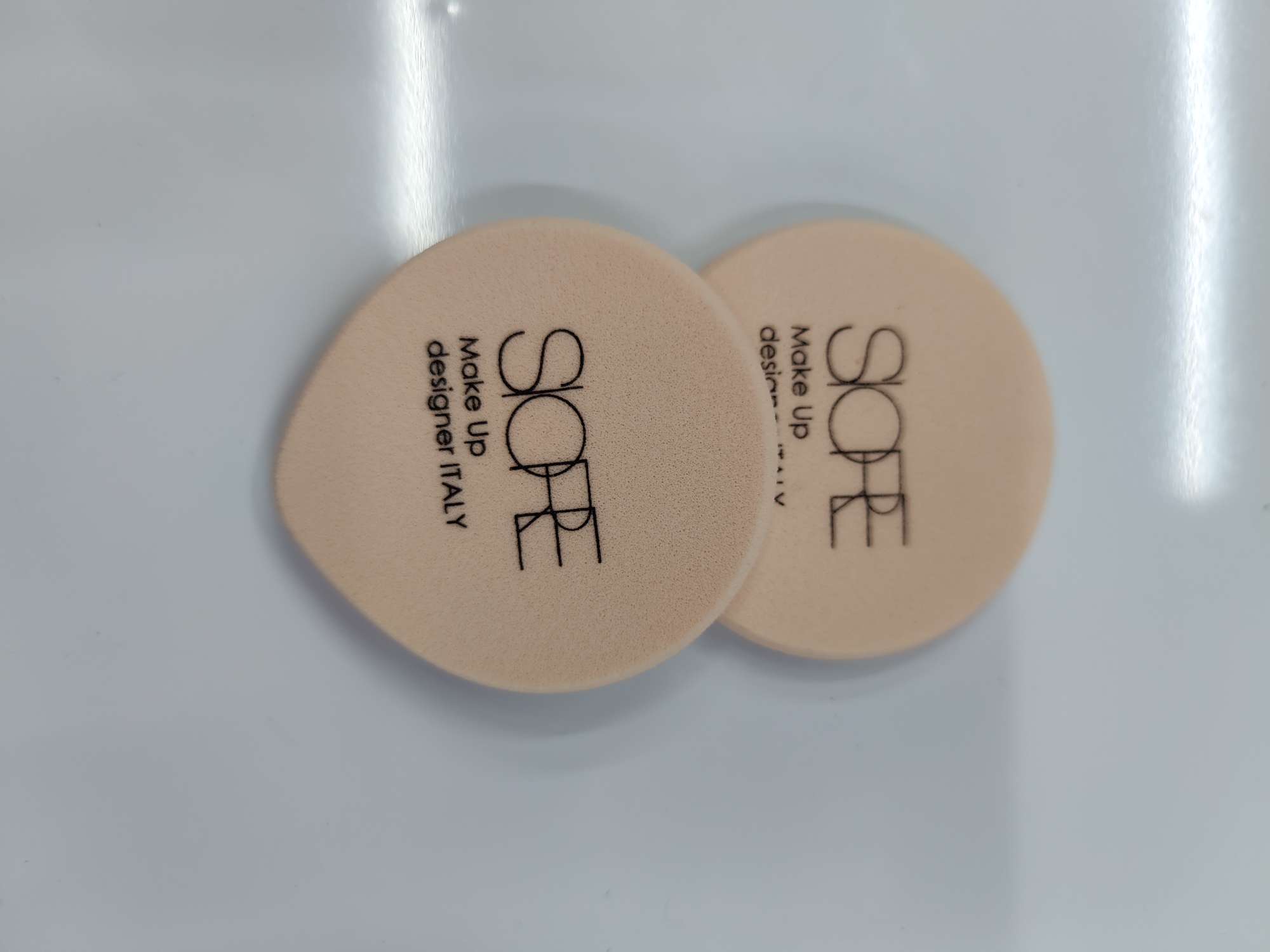 Custom edge powder puff details Picture