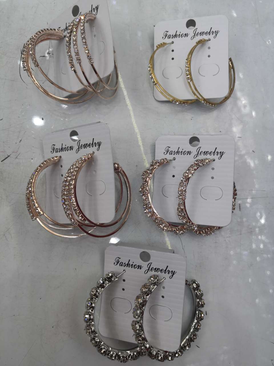 Earrings, jewelry, women's diamonds