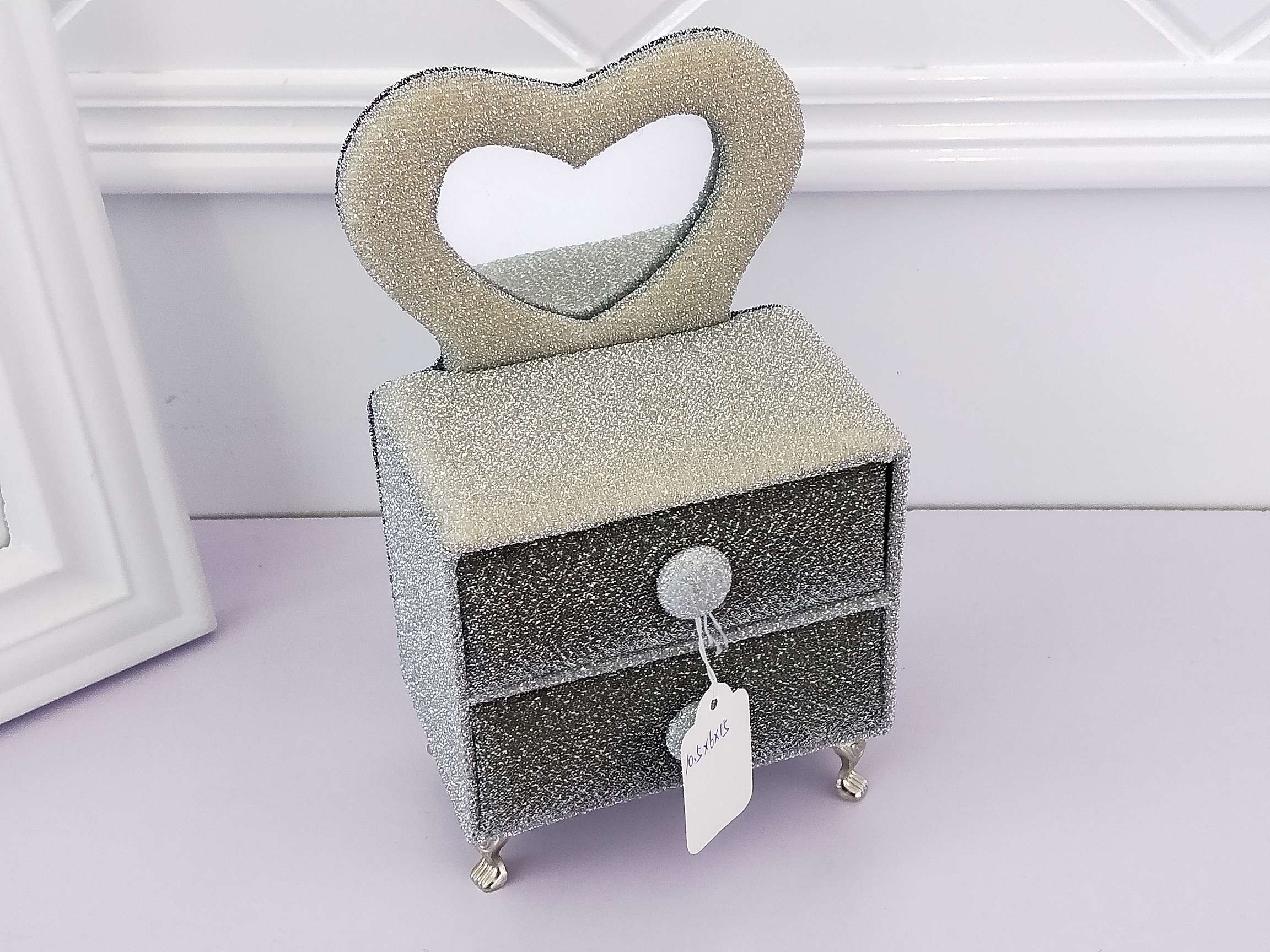 Jinqi sofa, jewelry box, Ring, stud, necklace, accessory storage box, figurine, Soldier Figure, toy X74-391/392 Item Picture