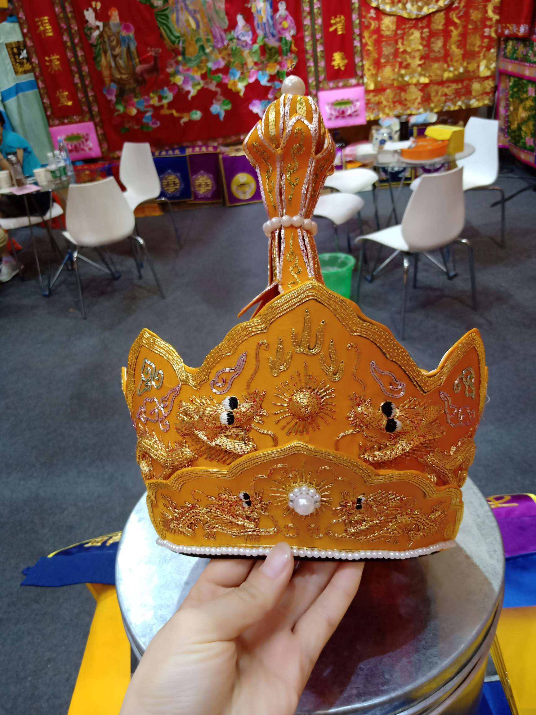 手工制作，庄严毗卢帽