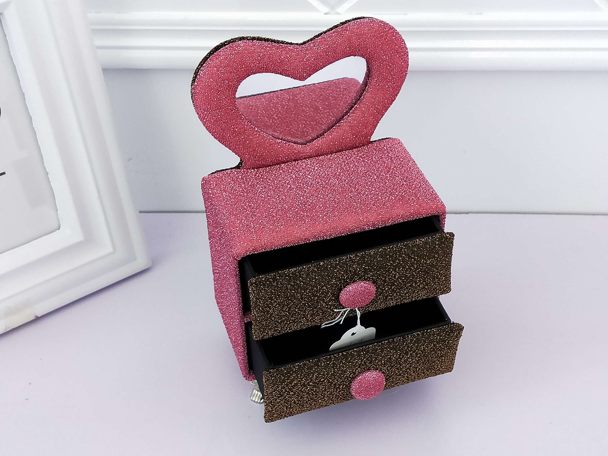 Jinqi sofa, jewelry box, Ring, stud, necklace, accessory storage box, figurine, Soldier Figure, toy X74-391/392 details Picture