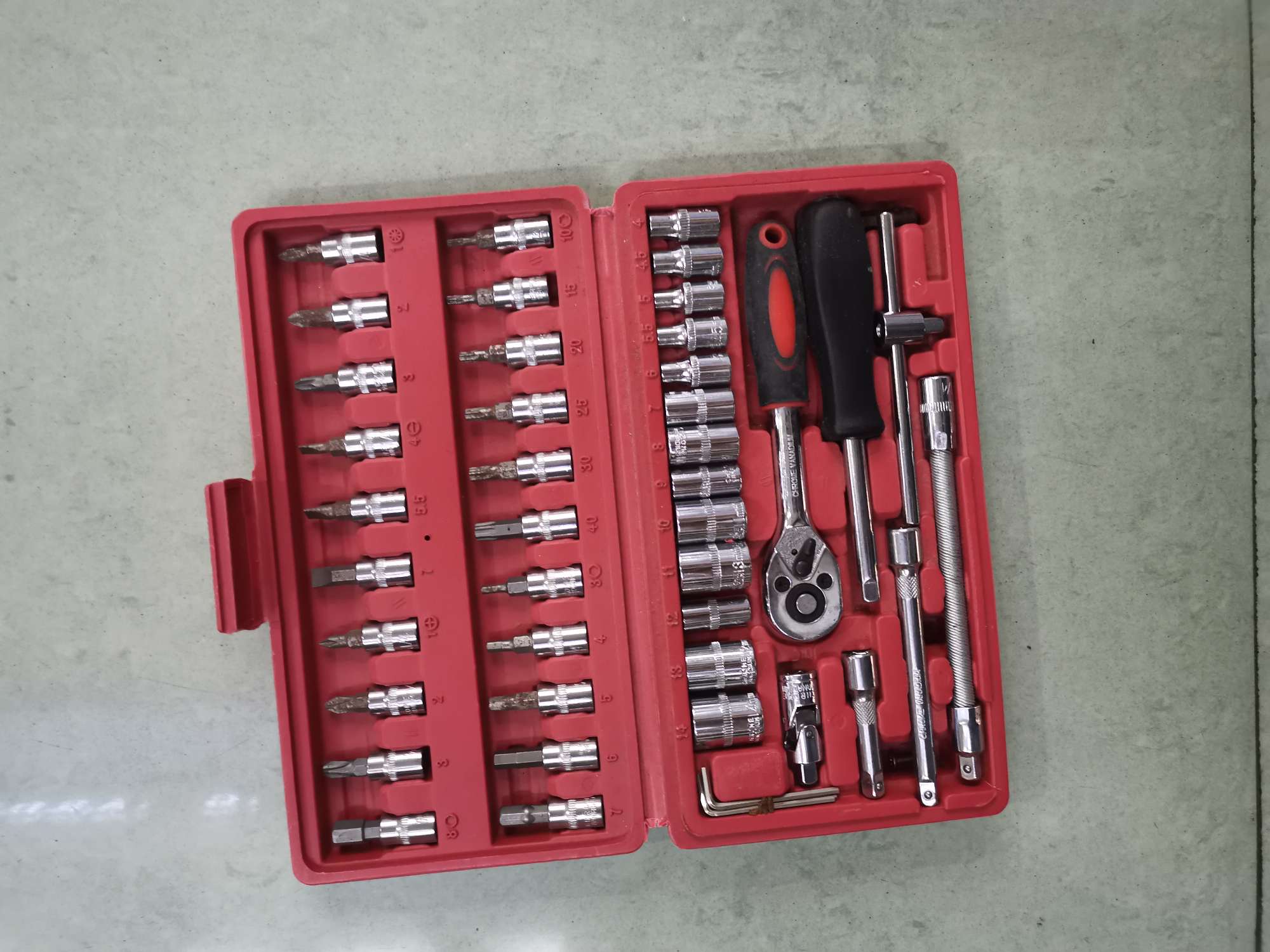 Forty-six sets of tools thumbnail