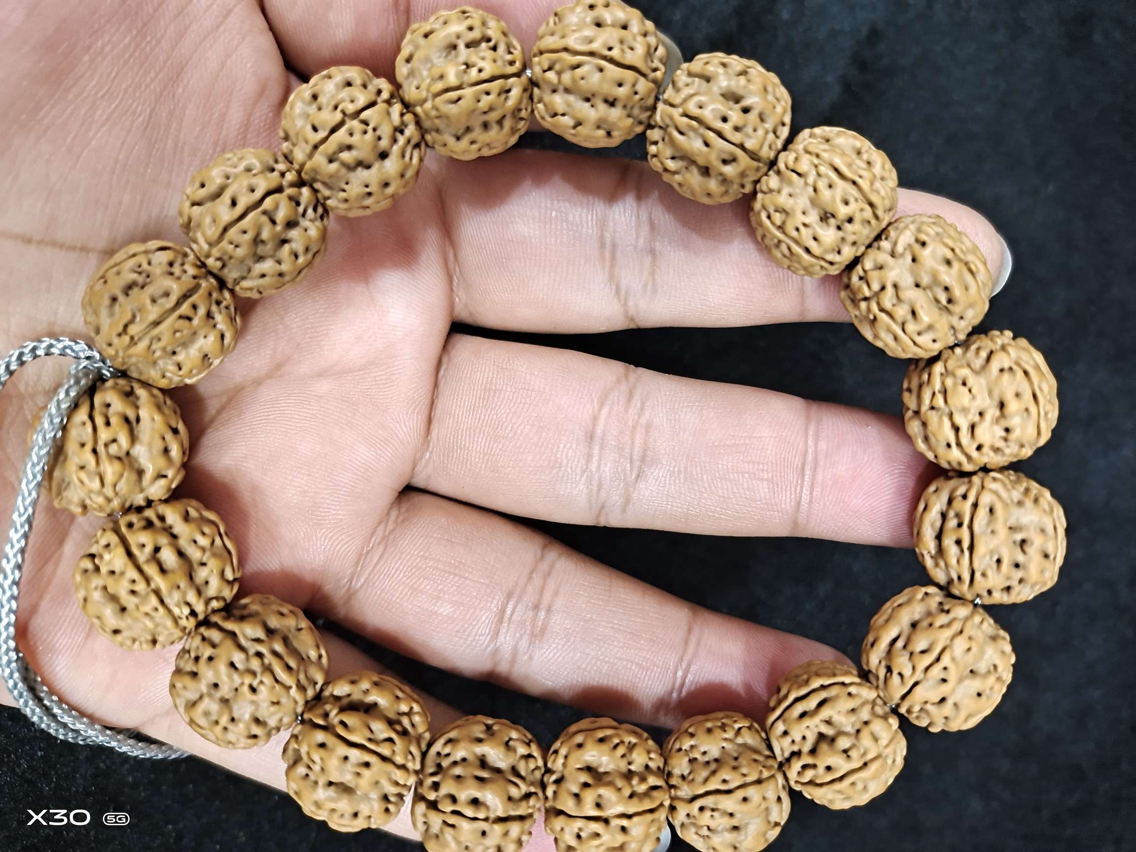花王手串细节图
