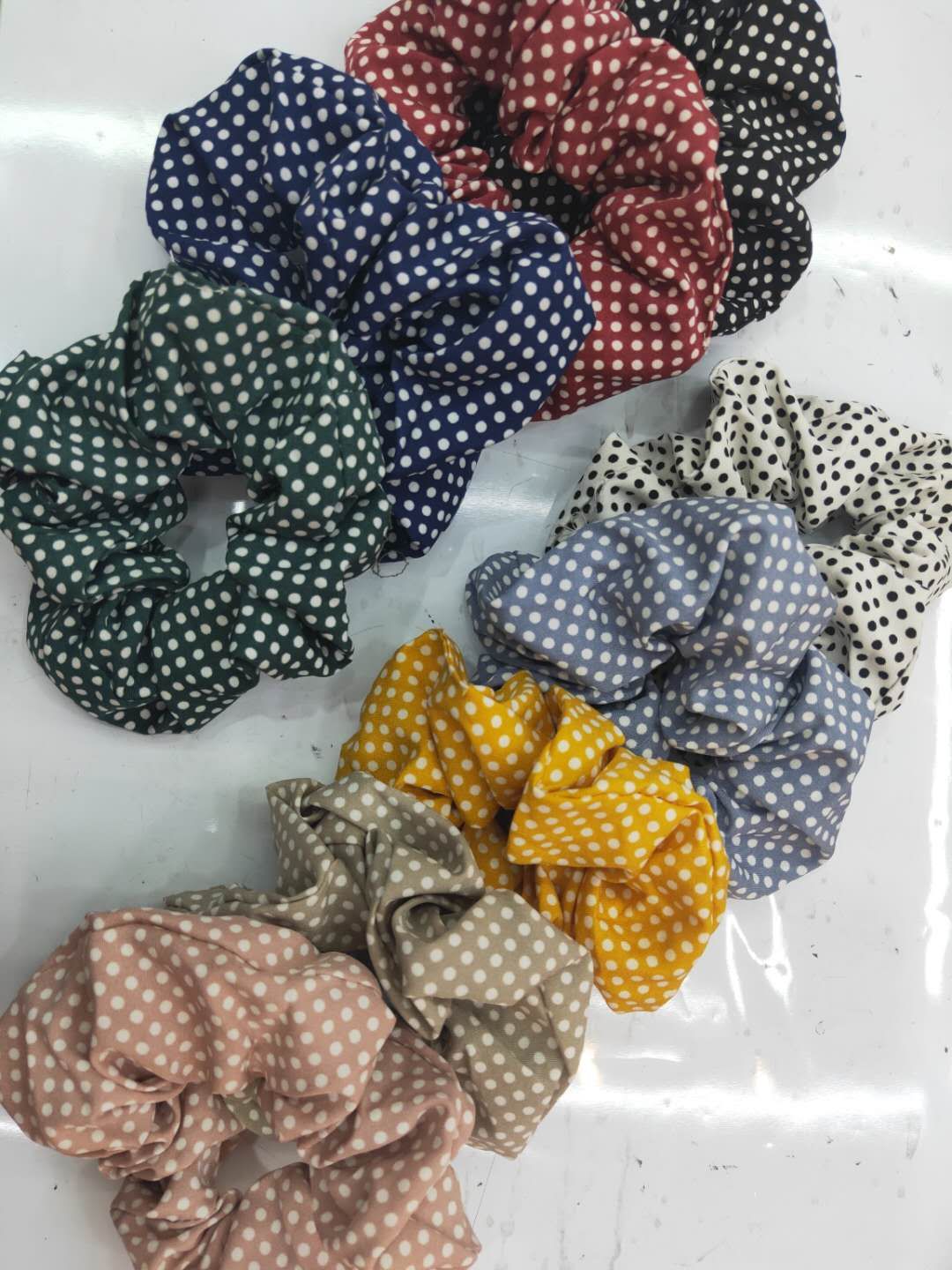 Temperament girl ~ hot style large intestine hair ring web celebrity headwear elegant thumbnail