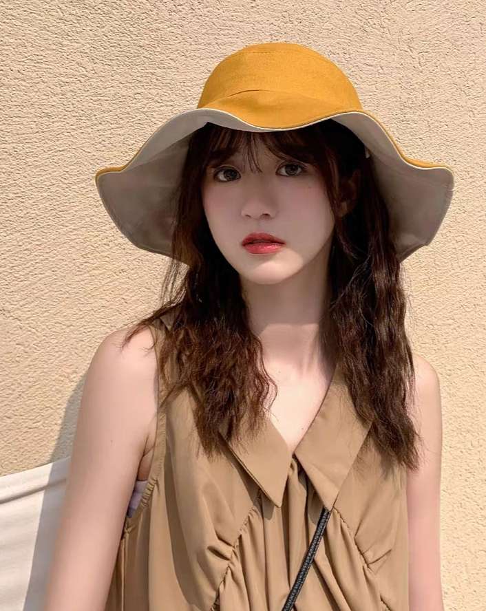 双面戴棉大帽细节图