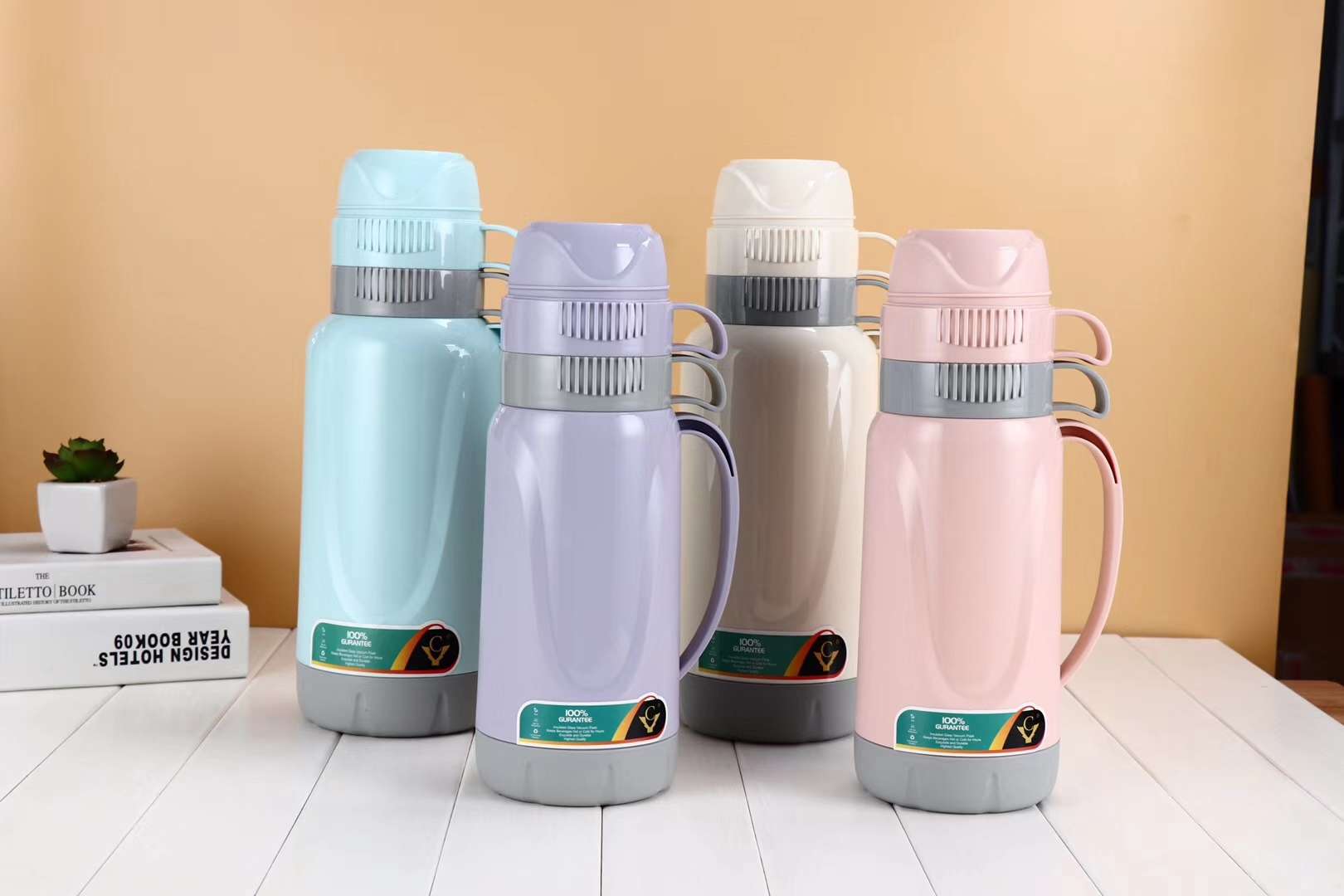 YC-76T180 1800ml large capacity glass inner liner thermos flask, thermos flask, hot water bottle details Picture