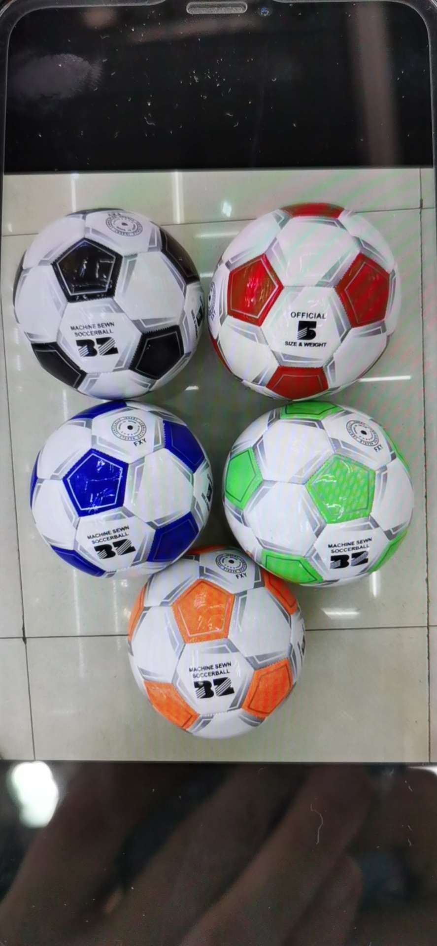 Good quality sports outdoor football supplies Football Besdeway pvc 1