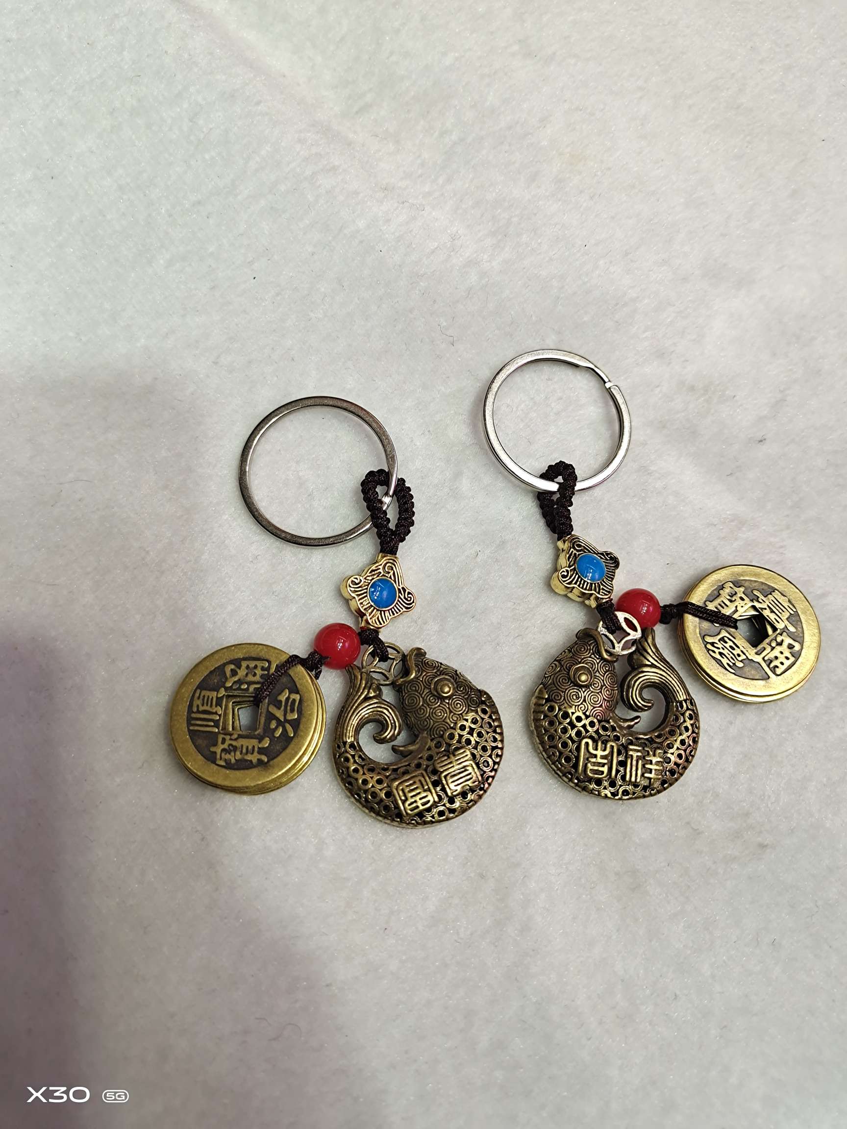 Copper key hanging Item Picture