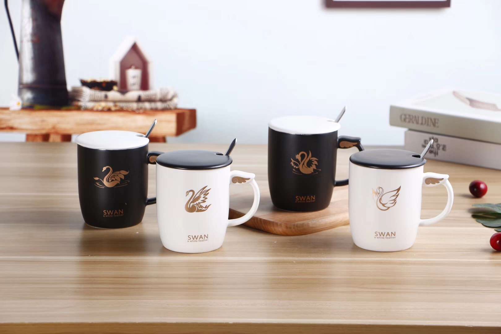 HY-9666 430ML، الكأس الخزفية الفخارية المصنوع من الفخار المصنوع من الفخار المصقول المصنوع من الفولاذ غير القابل للصدأ، في الكأس الترفيهي من الفخار المصنوع من الفخار المصنوع من الفولاذ المصنوع من الصدأ