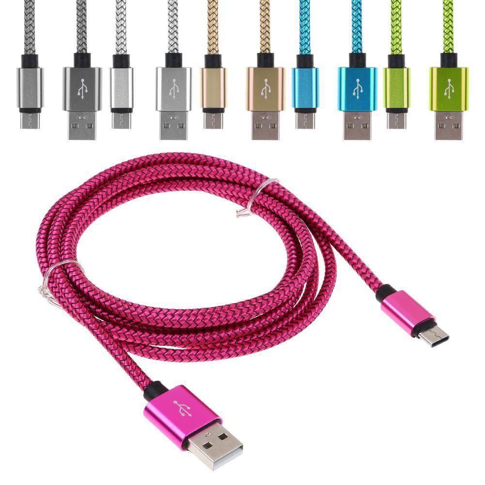 123 metros longgrain cable de datos levision Type-C espacio nylon cable de carga S8 venta al por mayor general para smartphone undefined