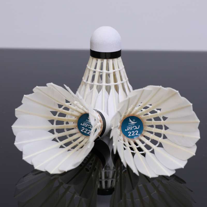 Jiangshanyan Badminton 【 No.222】 Goose Feather To Play Badminton Game Ball Professional Badminton details Picture