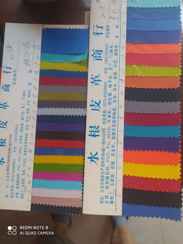 Factory direct sales of Oxford cloth diamond grid PA