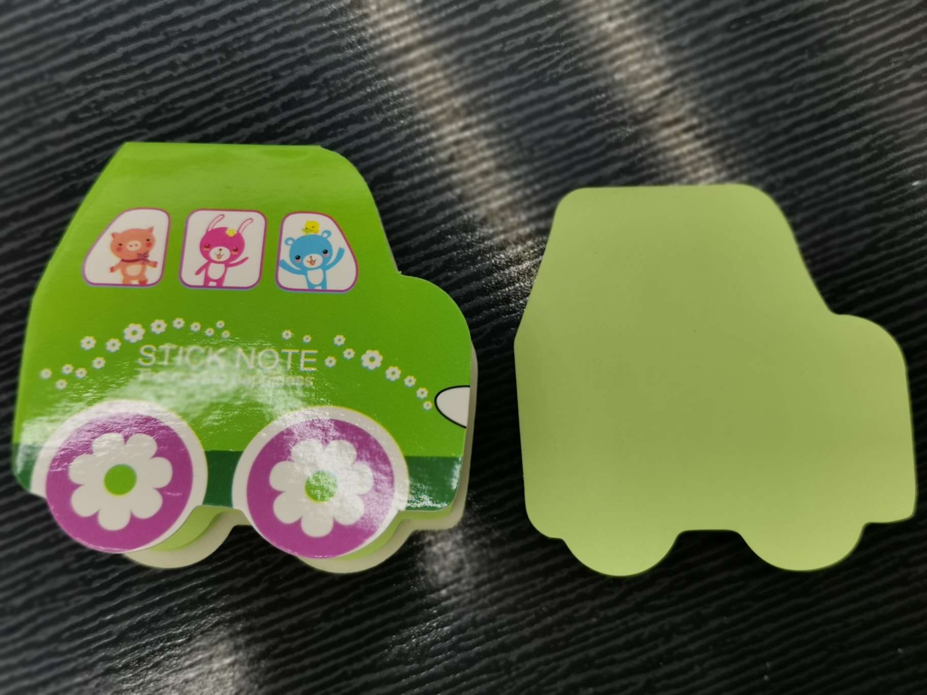 便利贴ZH0036卡通汽车创意便签贴韩版学生用可爱便利贴粘性强留言可粘N次贴详情图7
