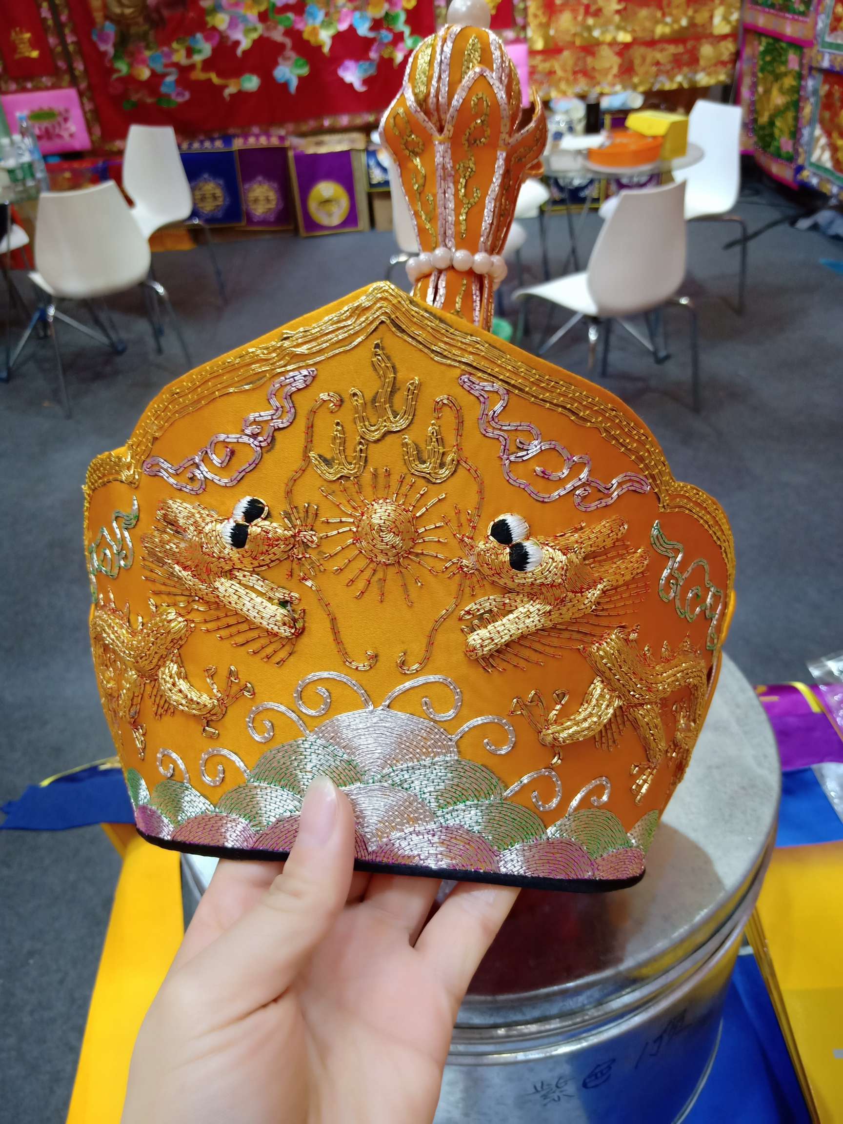 手工制作，庄严毗卢帽