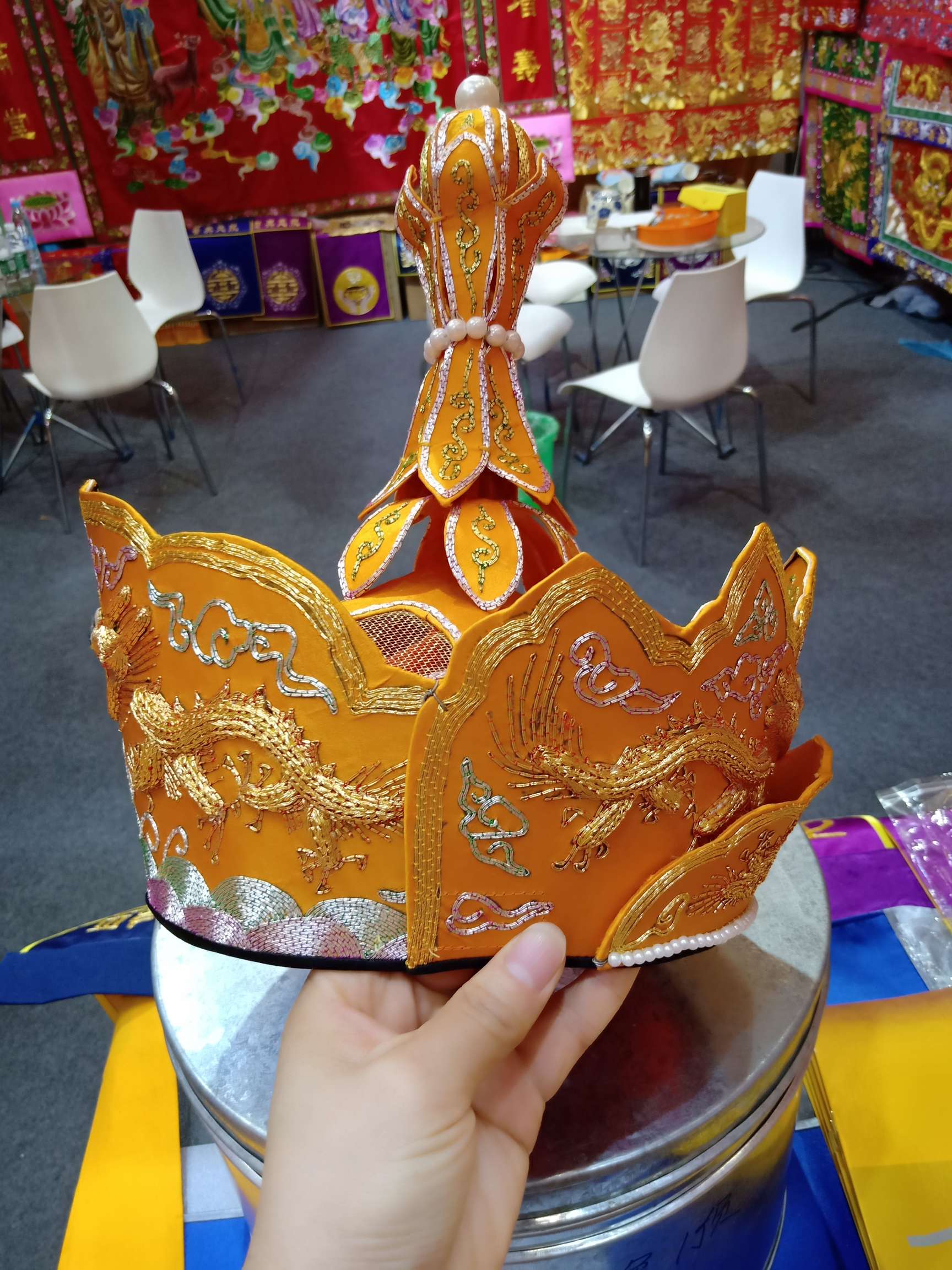 手工制作，庄严毗卢帽
