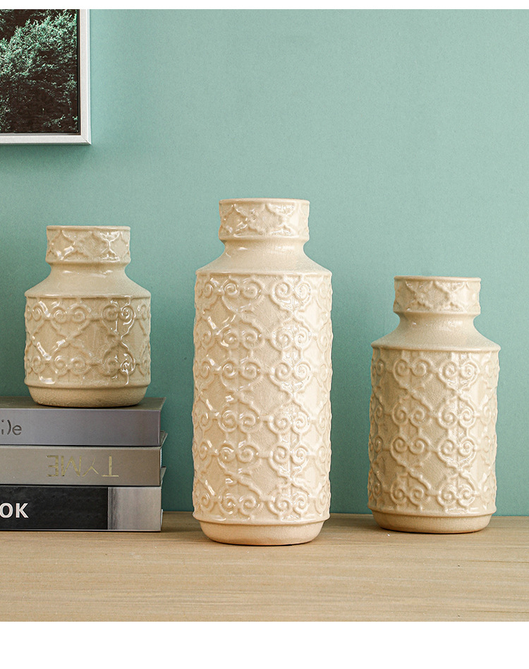 批发三件套陶瓷花瓶客厅插花复古花纹欧式工艺品陶瓷摆件厂家直销 https://m.1688.com/offer/6062详情图10